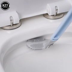 Silicon toilet brush