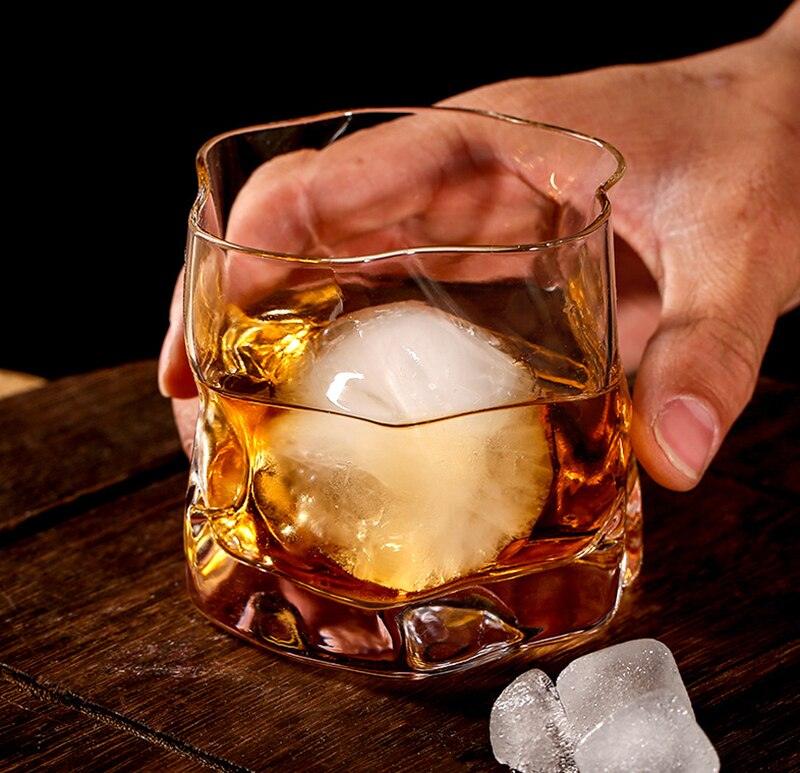 Distort Texture Whisky Glass 2-Piece Set